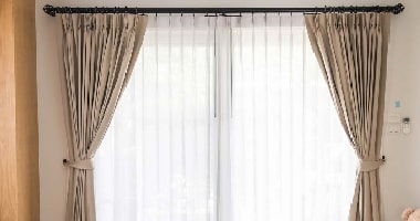 Hygienic cleaner curtains blinds